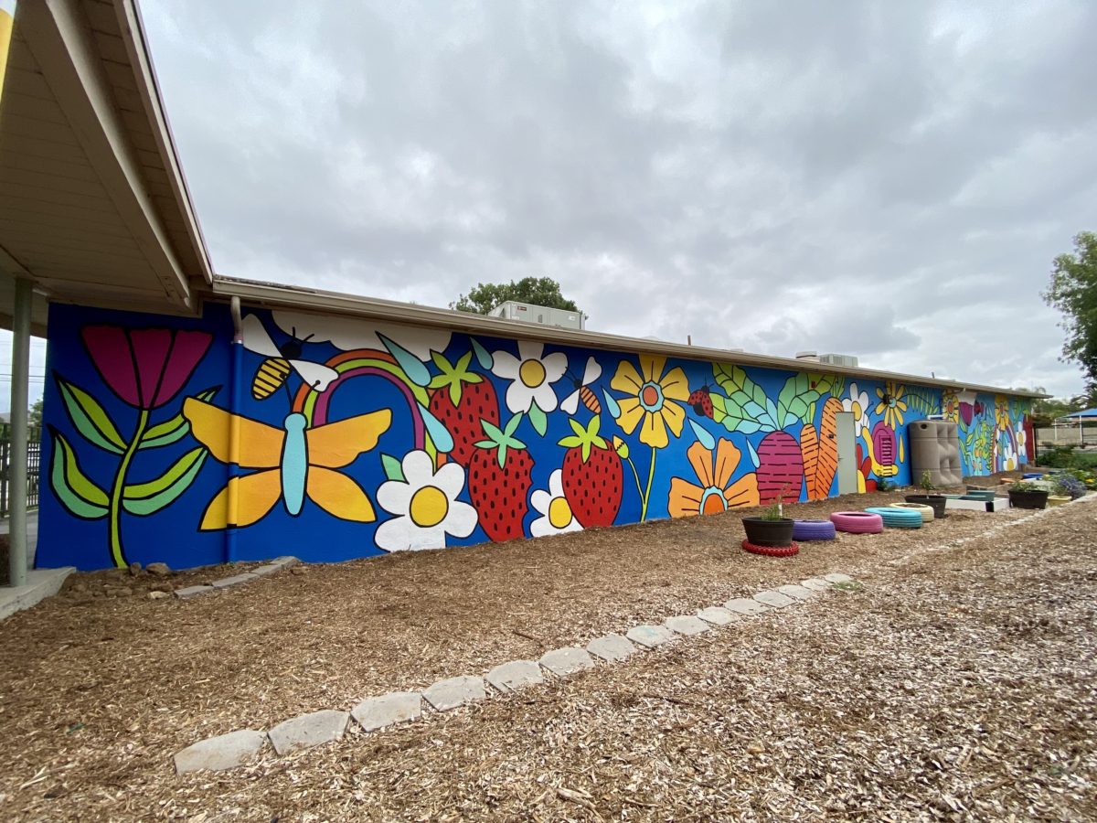 8th Grade Garden Mural Project // June 2021