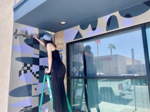The Jazz Lounge Storefront Mural Project // August 2022