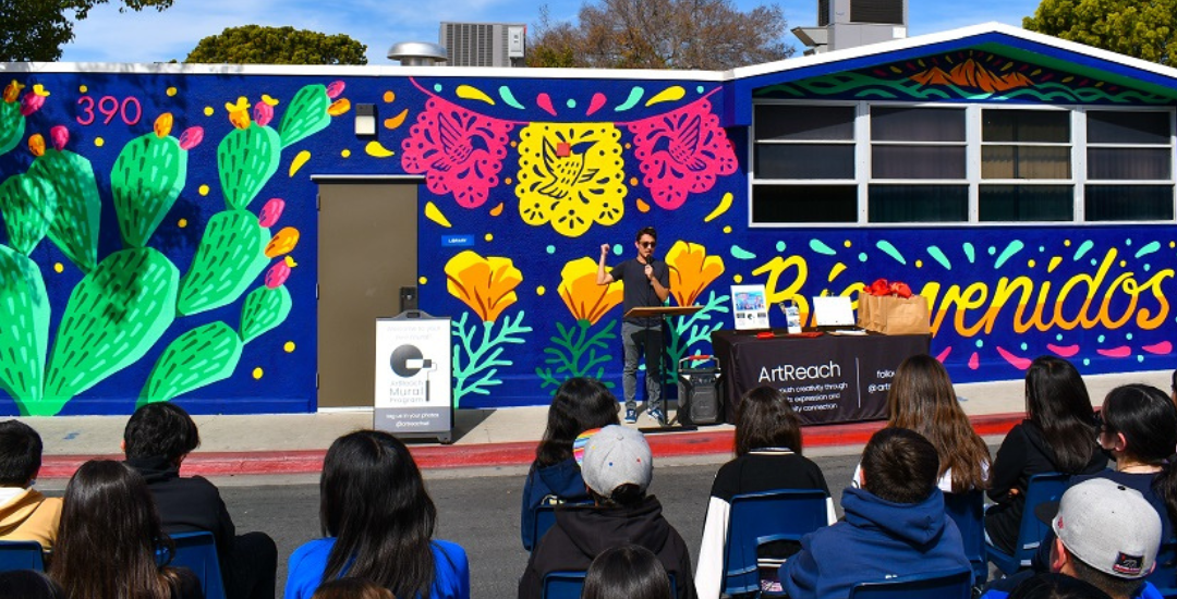 New Mural For Lauderbach Elementary