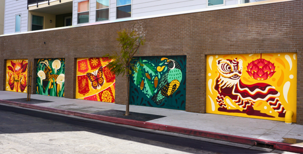 NEW MURALS DEDICATED IN CITY HEIGHTS REFLECT MULTICULTURAL COMMUNITY