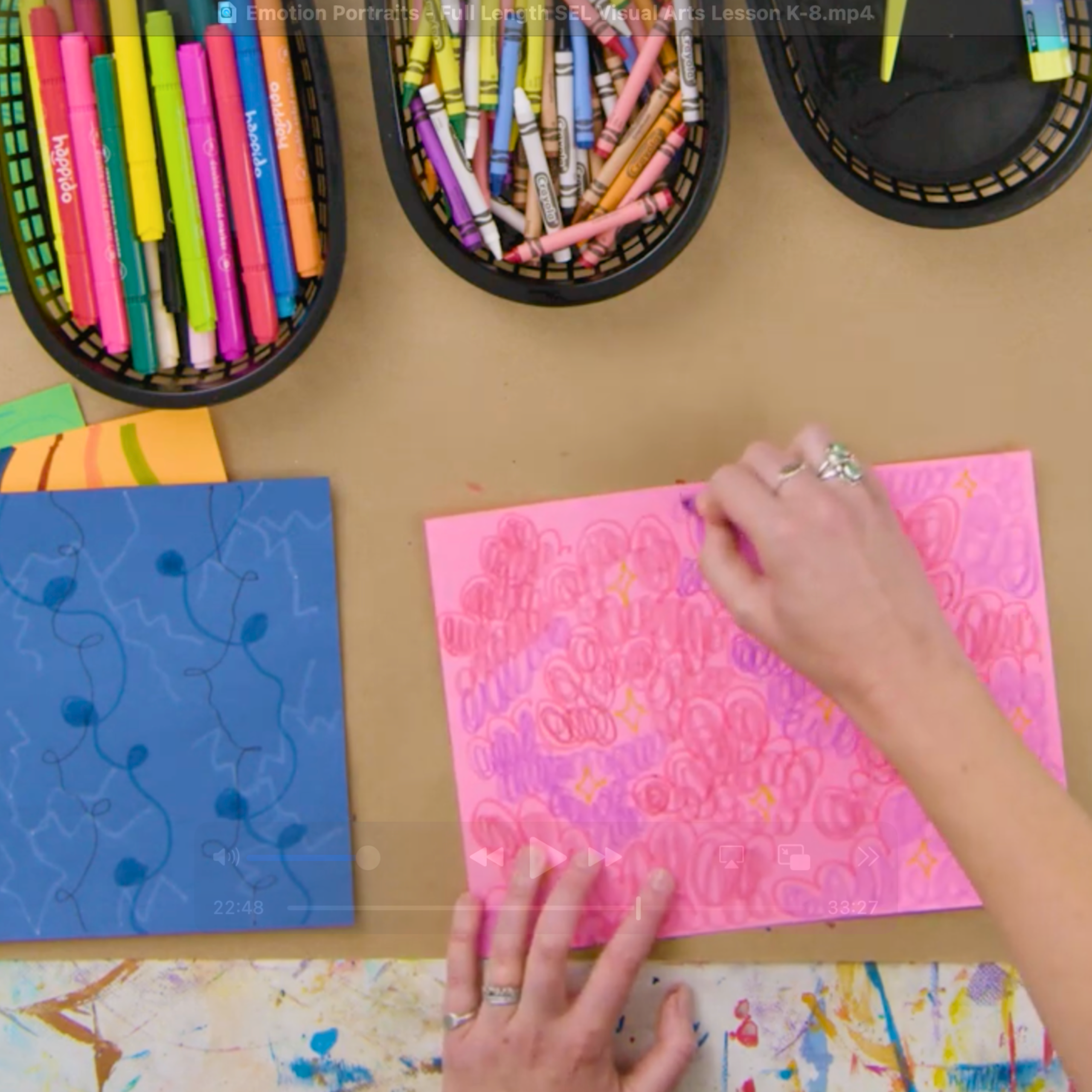 Express Your Feelings: Create an Emotion Portrait Art Project by ArtReach San Diego