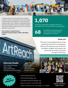 ArtReach Impact Report page 4