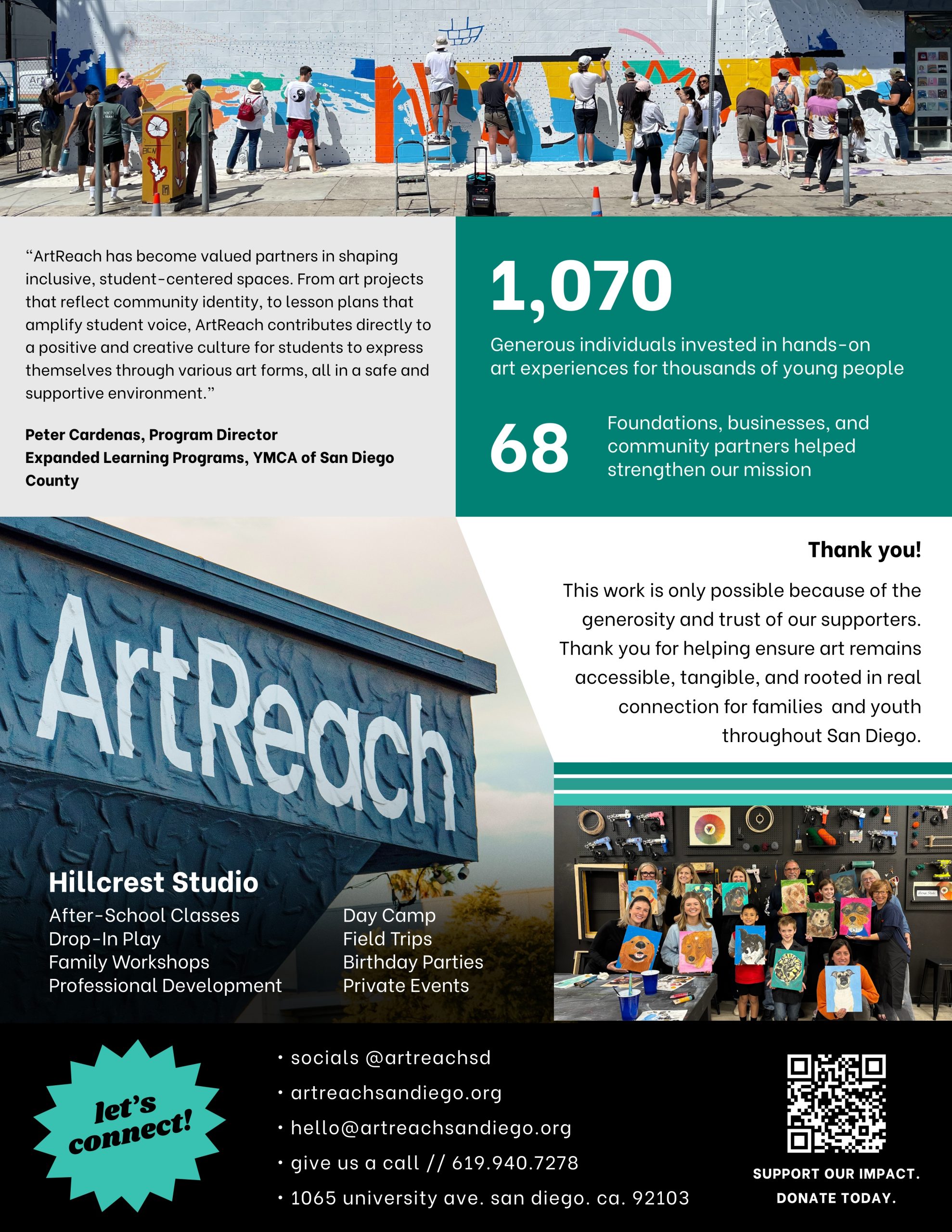 ArtReach Impact Report page 4
