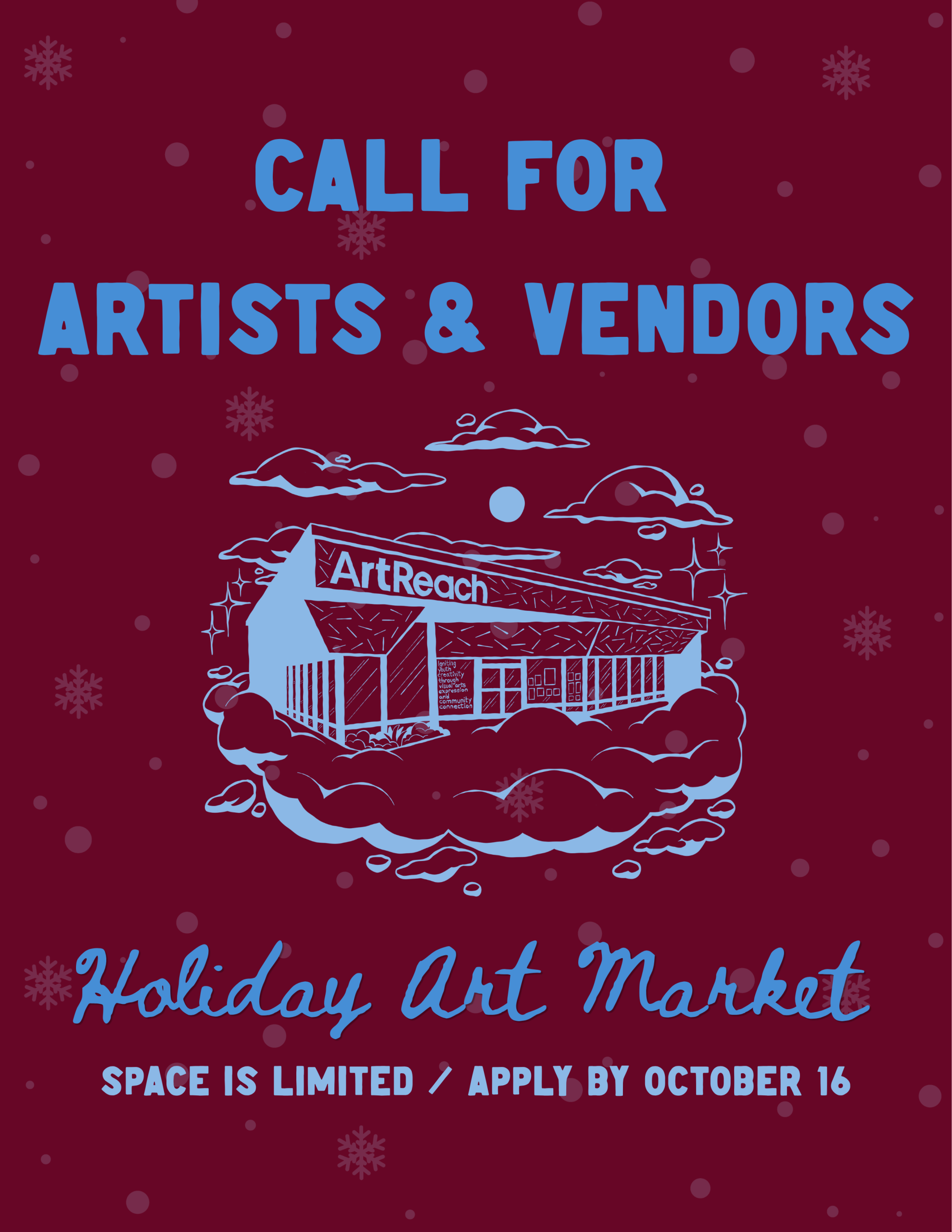 ArtReach Announces Open Call for Artists and Vendors for Holiday Art Market