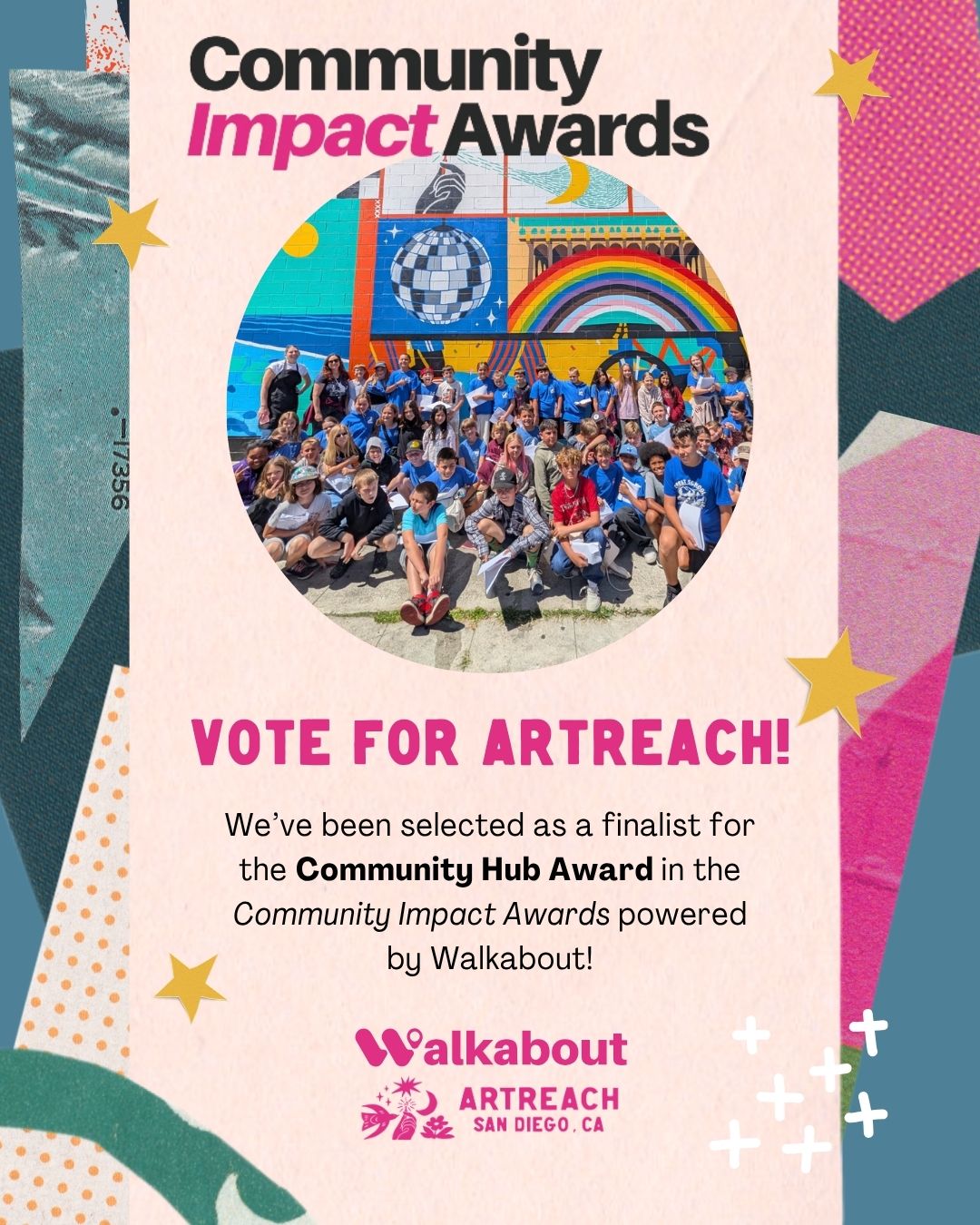 ArtReach Named Finalist for Community Hub Award
